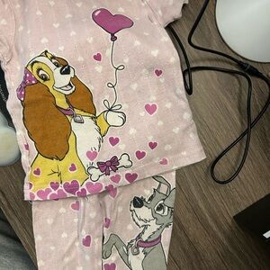 Disney baby Lady and the Tramp Pajamas